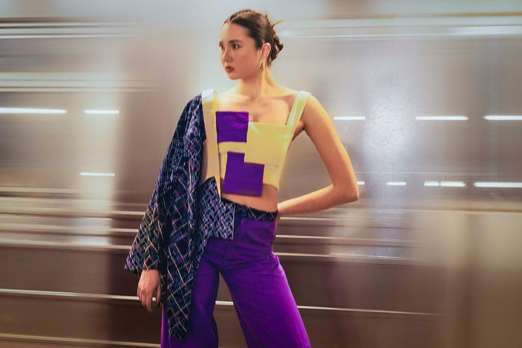 Offset Grid Top